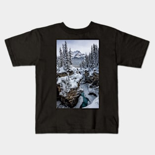 The Contrasts of Winter Kids T-Shirt